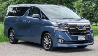 Toyota Vellfire 2.5 Hybrid Executive Lounge E-Four 4WD Van ปี 2015