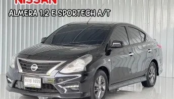 Nissan Almera 1.2 E SPORTECH รถเก๋ง 4 ประตู รถบ้านแท้