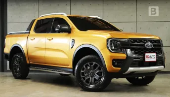 2023 Ford RANGER 2.0 Double Cab WildTrak Hi-Rider AT ไมล์แท้ 5 หมื่น Warranty5 ปี 150,000KM B3127