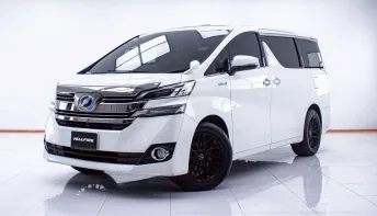 4A940 Toyota Vellfire 2.5 X HYBRID E-FOUR 2017 รถสวย สภาพดี ราคาถูก