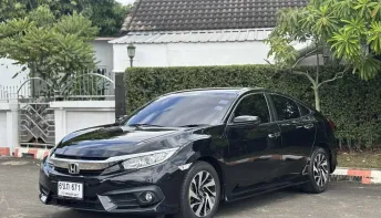 Honda Civic 1.8 EL ปี 2017 ตัวท็อปสุด สีดำ