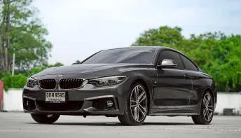 BMW 430i Coupe M Sport F32 ปี 2017 มือเดียวป้ายแดง สภาพสวยมาก ๆ รถไม่เคยชนเกิดอุบัติเหตุหนัก 