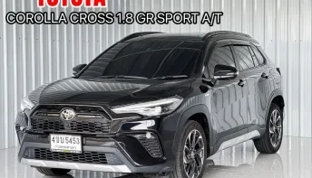 เบนซิน - ไฟฟ้า Toyota Corolla Cross 1.8 Hybrid GR Sport รถเก๋ง 5 ประตู