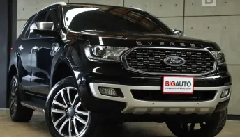 2022 Ford EVEREST 2.0 Titanium+ 4WD SUV BI-TURBO AT ไมล์แท้ มือเเรกจากป้ายเเดง FULL OPTION B9953