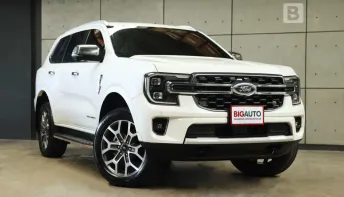 2024 Ford EVEREST 2.0 Titanium+ 4WD SUV BI-TURBO AT ไมล์แท้ 4 หมื่น Warranty 5 ปี 150,000 KM B2740