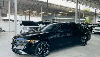 HONDA ACCORD 2.0 e:HEV RS ปี 2024 รถสวย มือแรก สภาพป้ายแดง ไมล์ 4 พันโล TOP สุด รับประกันตัวถังสวย