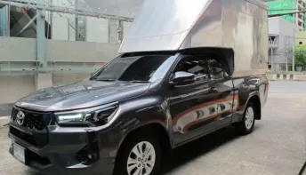 2024 TOYOTA REVO CAB 2.4 MID Z-EDTION (เครื่องรุ่นใหม่ ยูโร5) เกียร์ธรรมดา หลังคาตู้ทึบ ฟรีดาวน์