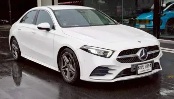 2021 Mercedes-Benz A200 AMG DYNAMIC CBU สีขาว
