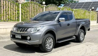 MITSUBISHI TRITON ALL NEW MEGA CAB 2.4 GLS Ltd Plus ปี 2016 เกียร์MANUAL 6 SPEED สภาพนางฟ้า