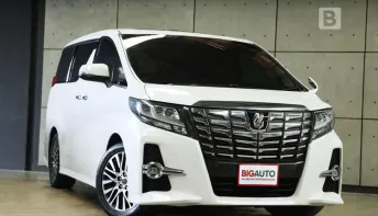 2016 Toyota ALPHARD 2.5 S C-Package Van AT ไมล์แท้ สภาพตัวรถใหม่มากเจ้าของเก่าดูแลรักษาดี B6672
