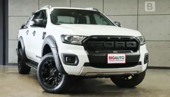 2019 Ford RANGER 2.0 Double Cab WildTrak Hi-Rider Pickup AT ไมล์แท้ มือเเรกจากป้ายเเดง B8355