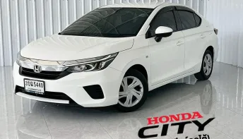 รถมือเดียว ฟรีดาวน์ Honda CITY 1.0S VTEC Turbo รถเก๋ง 4 ประตู
