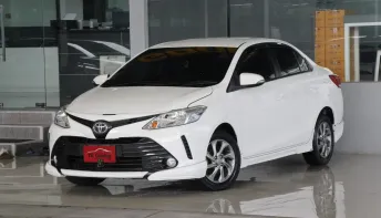Toyota VIOS 1.5 E ปี 2018 รถบ้านมือเดียว ไมล์แท้5x,xxxโล เข้าศูนย์ตอลด ไม่เคยติดแก๊ส ออกรถ0บาท