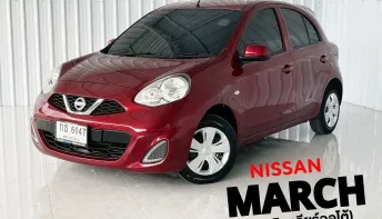 รถมือเดียว ปี 21 แท้ Nissan MARCH 1.2E รถเก๋ง 5 ประตู 