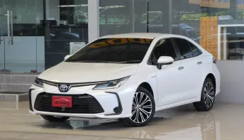Toyota COROLLA 1.8 HEV Premium ปี 2022 Warrantyถึง2027 รถบ้านมือเดียว ใช้น้อยเข้าศูนย์ตลอด ฟรีดาวน์