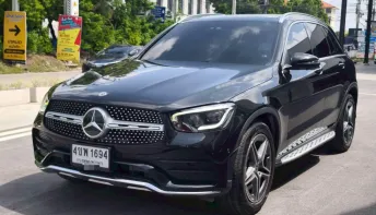 2022 MERCEDES-BENZ GLC-220d AMG DYNAMIC สีดำ