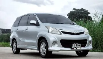 TOYOTA Avanza 1.5 S เบนซิน+LPG  A/T ปี 2012