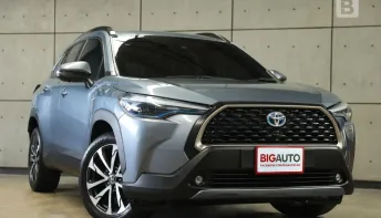 2021 Toyota Corolla Cross 1.8 Hybrid Premium Safety AT ไมล์เเท้ 8 หมื่น รุ่นTOPสุด FULL OPTION B4833