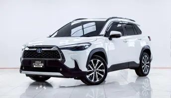 5B510 Toyota Corolla Cross 1.8 Hybrid 2021 รถ SUV สภาพดี ราคาถูก