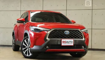2021 Toyota Corolla Cross 1.8 Hybrid Premium SUV AT ไมล์แท้ 3 หมื่น Warranty 5 ปี 150,000 KM B7584