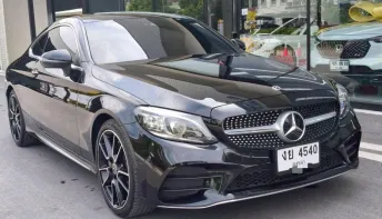 2020 MERCEDES-BENZ C200 2.0 COUPE AMG DYNAMIC สีดำ