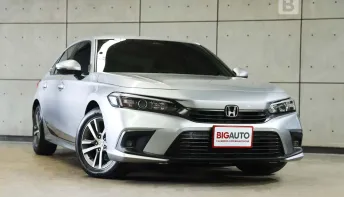2022 Honda CIVIC 1.5 FE EL Sedan AT ไมล์แท้ 6 หมื่น มือเเรกจากป้ายเเดง Warranty 3ปี 100,000KM  B7951