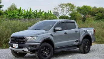 FORD RANGER RAPTOR 2.0 (4WD) ปี 2018 กระบะพันธุ์แกร่ง รุ่นท็อปช่วงล่างเทพ ใช้น้อยดูแลดี สายลุยต้องมี