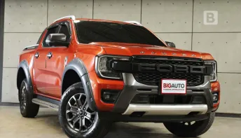 2023 Ford RANGER 2.0 WildTrak Hi-Rider Bi-Turbo AT ไมล์แท้ 4 หมื่น รับประกัน 5ปี 150,000KM B9138