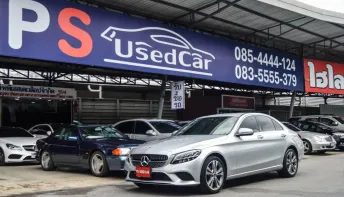 ฟรีเงินดาวน์ จัดไฟแนนซ์ได้เต็ม เครื่องดีเซลสุดประหยัด Mercedes-Benz C220d Avantgarde (W205) ปี 2019