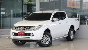 Mitsubishi TRITON 2.4 Plus GLS LTD ออโต้ ปี2018 รถบ้านมือเดียว ไมล์แท้5x,xxxโล สวยบางเดิมทั้งคัน 