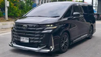 2024 TOYOTA VELLFIRE 2.5 HEV สีดำ