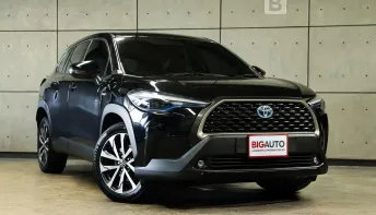 2021 Toyota Corolla Cross 1.8 Hybrid Premium SUV AT ไมล์แท้ 3 หมื่น รับประกัน 5 ปี 150,000 KM B3382