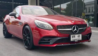 2017 Mercedes-Benz AMG SLC43 3.0 BI Turbo Roadster สีแดง