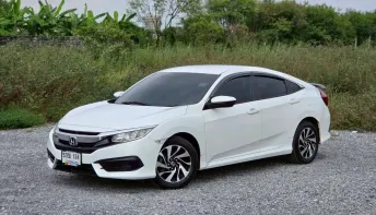 HONDA CIVIC 1.8 E i-VTEC [FC] ปี 2016 ซีดานทรงสปอร์ตยอดฮิต ดูแลง่าย ราคาสบายกระเป๋า