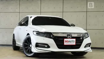 2020 Honda ACCORD 2.0 Hybrid TECH AT ไมล์เเท้ ชุดแต่ง Modulo รอบคัน มีรับประกันแบตเตอรี่Hybrid P9559