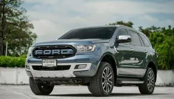 Ford Everest 2.0 Bi-Turbo Titanium+ 4×4 ปี 2018 แรง ประหยัด ขับ 4 สนุกแน่นอน 
