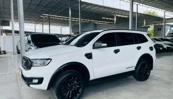 FORD EVEREST 2.0 TITANIUM SPORT 2020 รถสวย มือแรกออกห้าง พร้อมใช้ ไมล์น้อย 2 หมื่น รับประกันตัวถัง