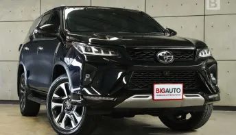 2021 Toyota FORTUNER 2.8 Legender 4WD SUV AT ไมล์แท้ รับประกันตัวรถ 5 ปี 150,000 KM P6002
