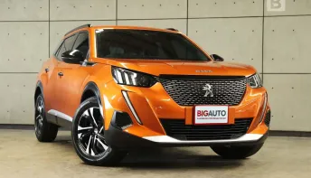 2022 Peugeot 2008 1.2 Allure SUV AT ไมล์แท้ 4 หมื่น มือแรกป้ายแดง สภาพโดยรวมไม่ต่างจากรถใหม่ B5970