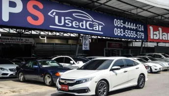 ฟรีเงินดาน์ รถสาพสวยพร้อมใช้ จัดไฟแนนซ์ได้เต็ม Honda Civic 1.8 EL ปี 2020