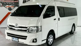 Toyota Commuter 2.7 เกียร์ธรรมดา ปี 2012 ผ่อนเริ่มต้น 5,*** บาท