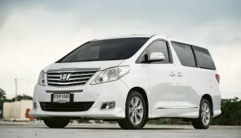 Toyota Alphard 2.4G ปี 2013  รถสายครอบครัว ราคาดี นั่งสบาย