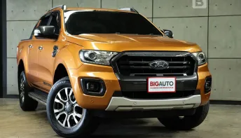 2018 Ford RANGER 2.0 Double Cab WildTrak Hi-Rider AT ไมล์แท้ 5 หมื่น รถมือแรกจากป้ายแดง B2451
