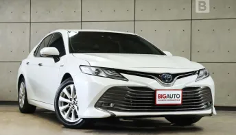 2021 Toyota CAMRY 2.5 Hybrid Premium AT TOPสุด ไมล์เเท้ มีรับประกันตัวรถ+ระบบHybrid+แบตHybrid B4052
