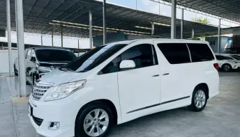 TOYOTA ALPHARD 2.4 V ปี 2012 รถสวย มือแรกออกห้าง สภาพพร้อมใช้ ไมล์น้อย TOP รับประกันตัวถังสวย