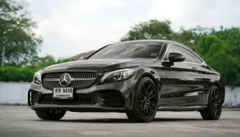 Benz C200 Coupe AMG ปี 2019 คูเป้ 2 ประตู กุญแจครบ 2 ดอก พร้อมใช้งาน