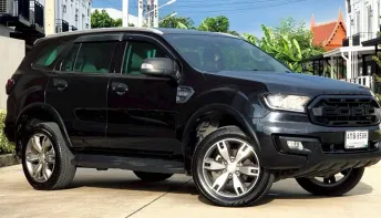 Ford Everest 3.2 Titanium 4WD สีดำ 2015