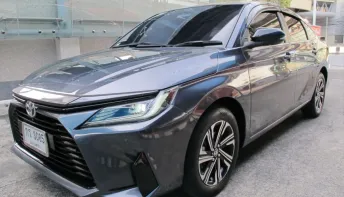2023 TOYOTA YARIS ATIV 1.2 PREMIUM LUXURY (TOPสุด) AUTO สีเทา  วิ่งน้อย 41,024 กม. รถสวย ฟรีดาวน์