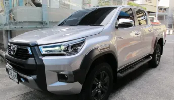 2024 TOYOTA REVO DOUBLE CAB 2.4 ENTRY PRERUNNER เกียร์ธรรมดา สีบรอนเทา รถสวยสภาพใหม่ วิ่งน้อย