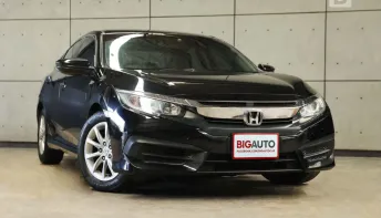 2016 Honda CIVIC 1.8 FC E Sedan AT ไมล์เเท้ (วิ่งมาน้อยมาก) พร้อมสี Crystal Black Pearl B7364